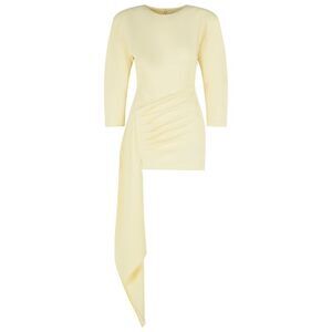 The Andamane 'Amanda' Cream Polyester Mini Dress Women